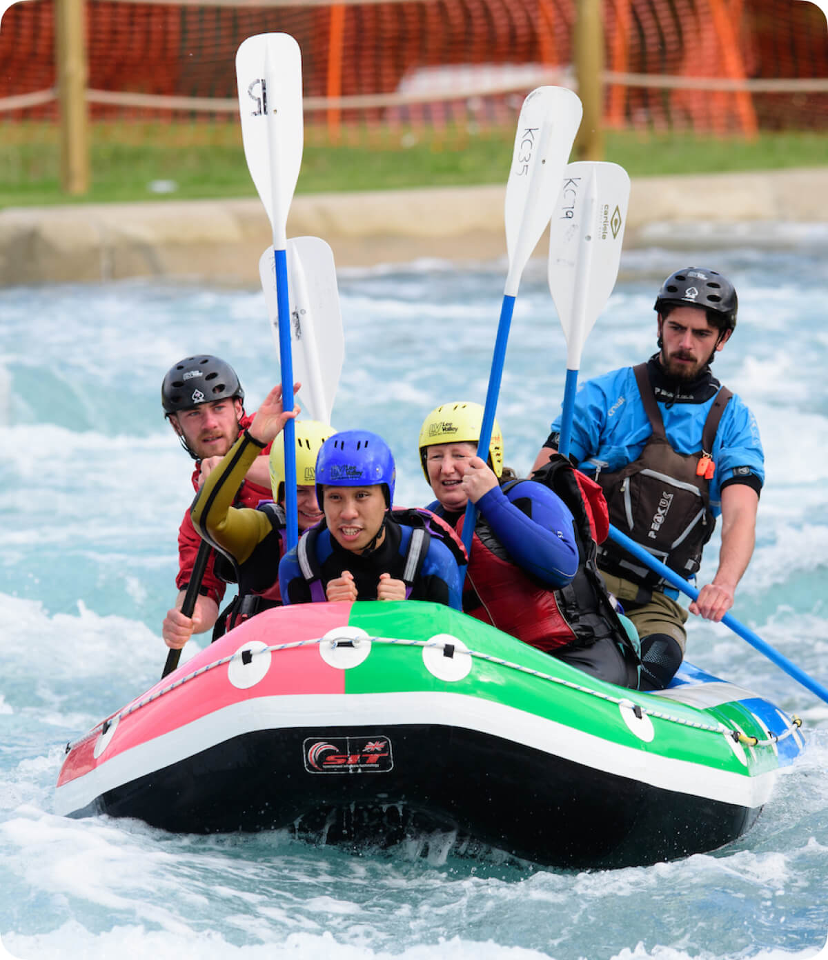 metro blind sport on rafting